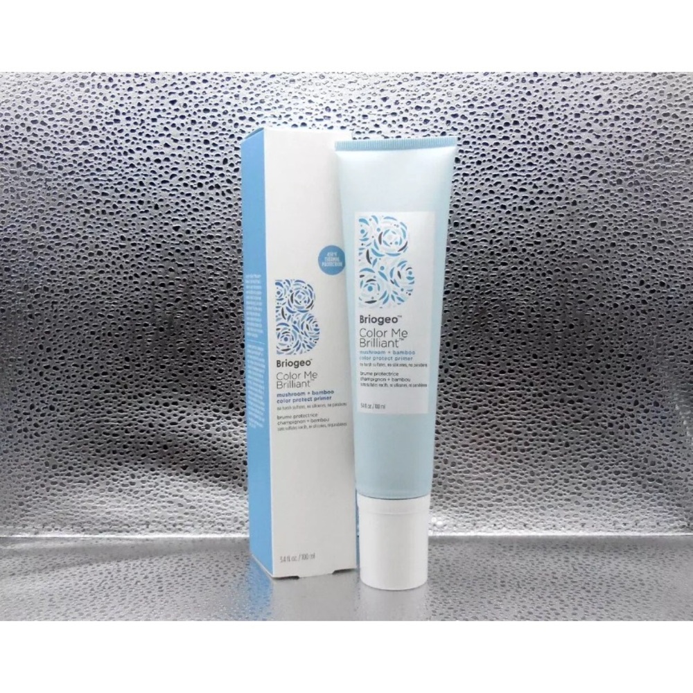 BRIOGEO Color Me Brilliant Mushroom & Bamboo Color Protect Primer - 3.4 oz NIB - Picture 2 of 6